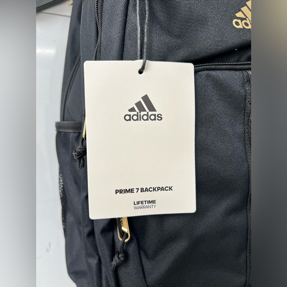 adidas Prime 7 Extra Large Black / Gold Backpack - Picture 4 of 12